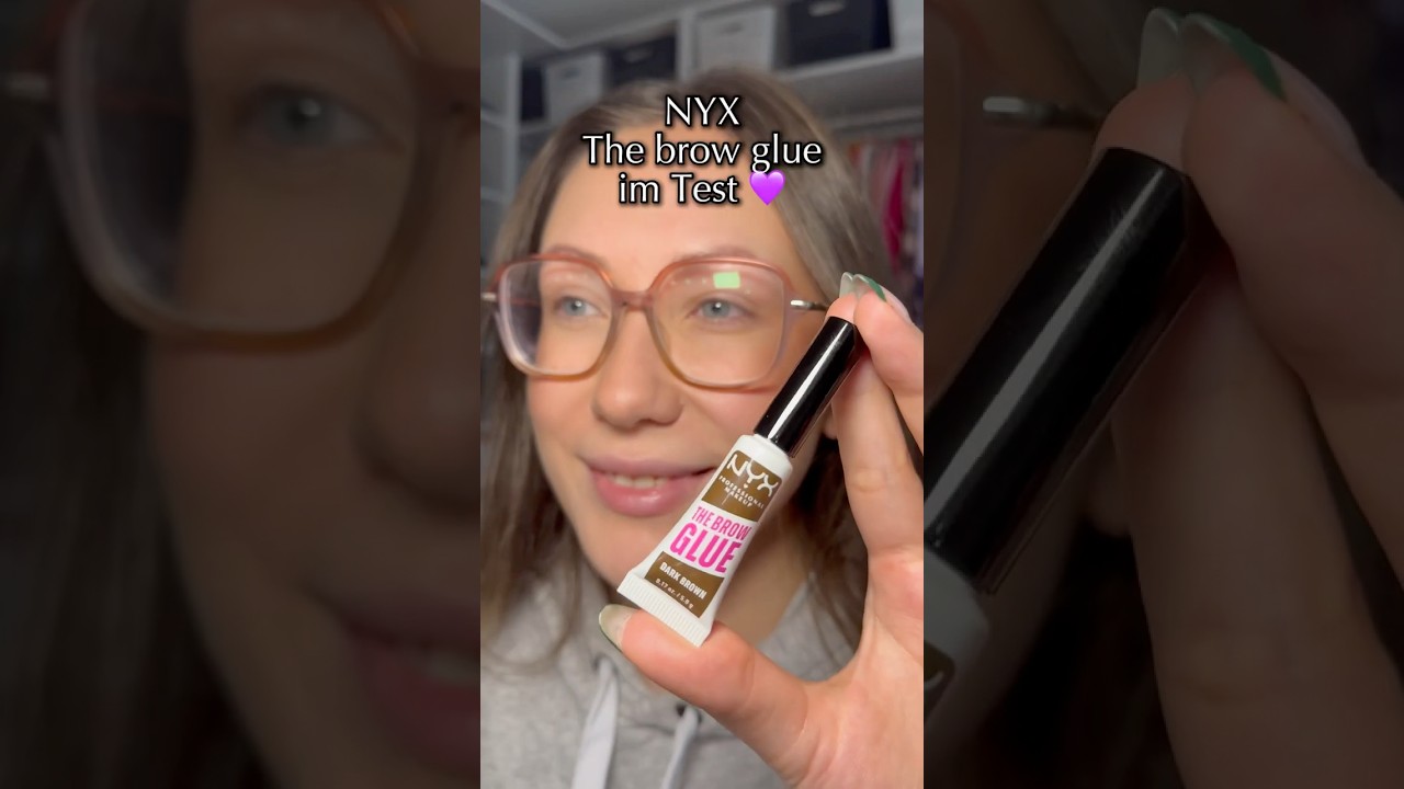 Brow Glue NYX - Review 💜 @nyxcosmetics #review #augenbrauengel