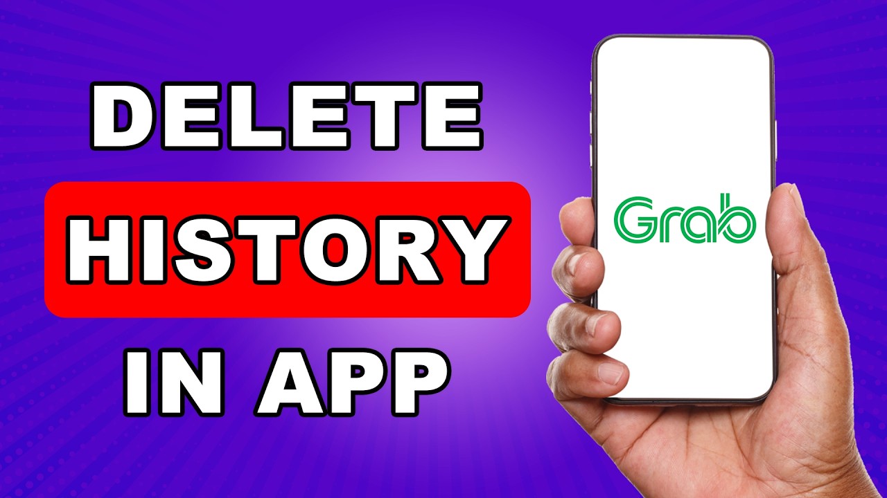 How To Delete History In Grab App | How To Clear History In Grab App