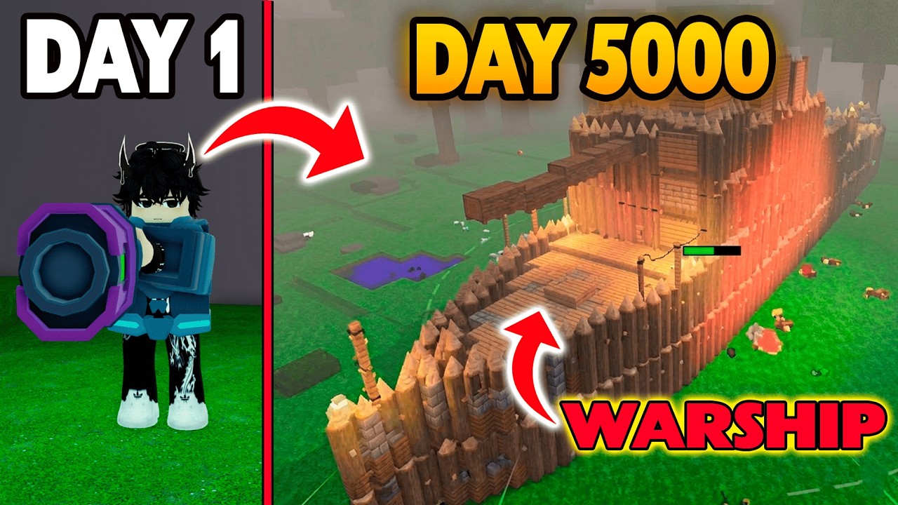 We built the BEST BASE in the new JUNGLE update with a CAT in the game 99 Nights on Roblox!