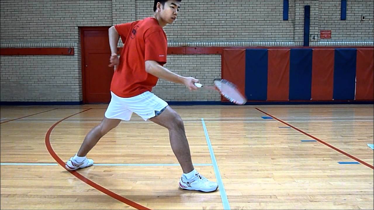 Badminton Footwork by Jimmy Lin, Part 1B: Lunge