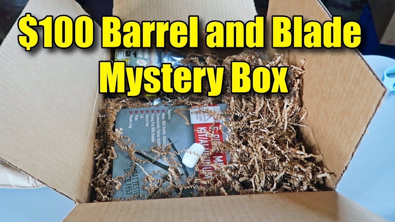 $100 Barrel and Blade Mystery Box