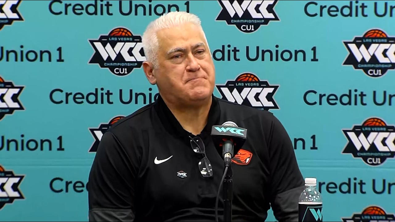 Oregon State Postgame: Wayne Tinkle's Final Press Conference as Beavs Head Coach, After Gonzaga Loss
