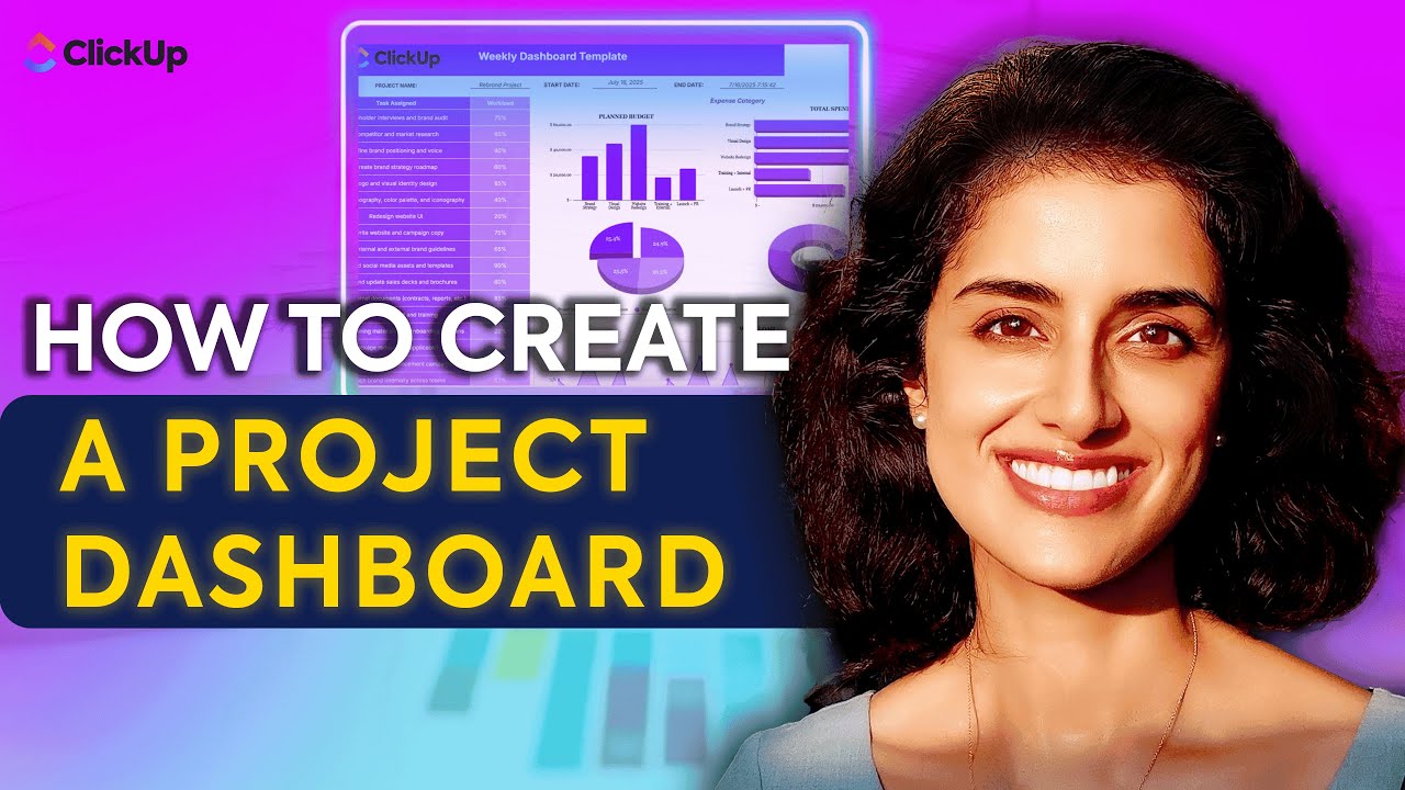 How to Create a Project Management Dashboard in under 15 Minutes: Step-by-step Tutorial | ClickUp