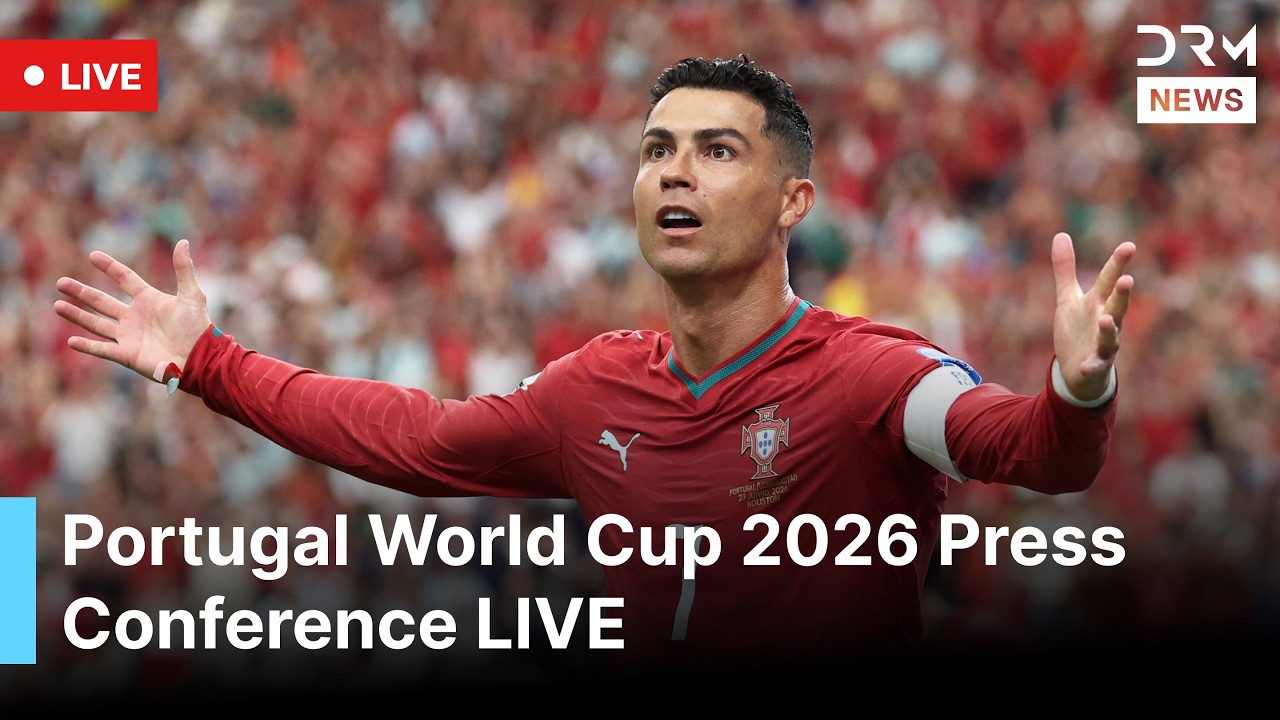LIVE: Portugal National Team Press Conference at Palm Beach Gardens Base with Pedro Neto | AD1G