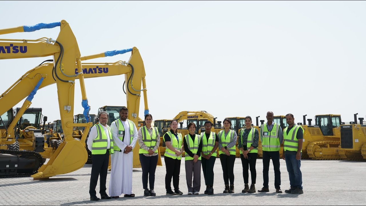Komatsu's Dubai Stock Operation - Wallenius Wilhelmsen