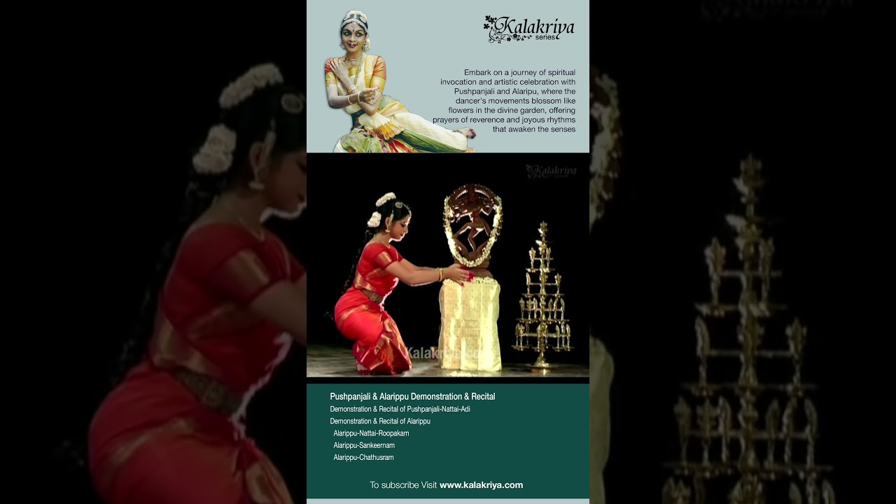 Bharatanatyam Invocatory Items Demonstration & Recital of Pushpanjali, Alarippu #bharatanatyam