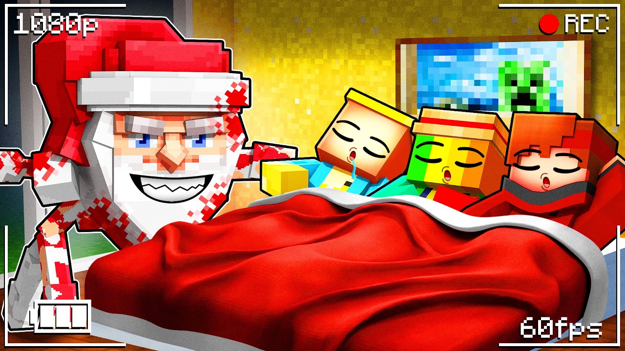 GOO GOO GAGA ma ESPIONNÉ la NUIT sur Minecraft !