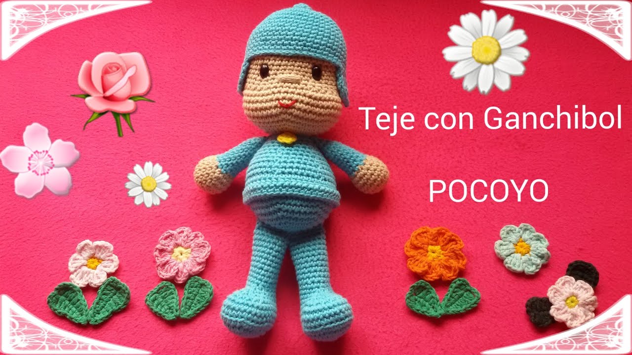 Pocoyo´// Teje con GanchiBol // Tutorial paso a paso amigurumi