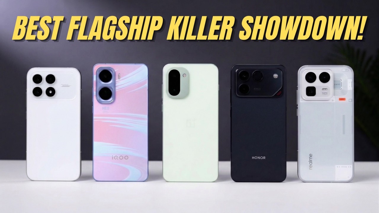 Flagship Killers Compared | Gaming, Battery & Camera Test | Price in UK