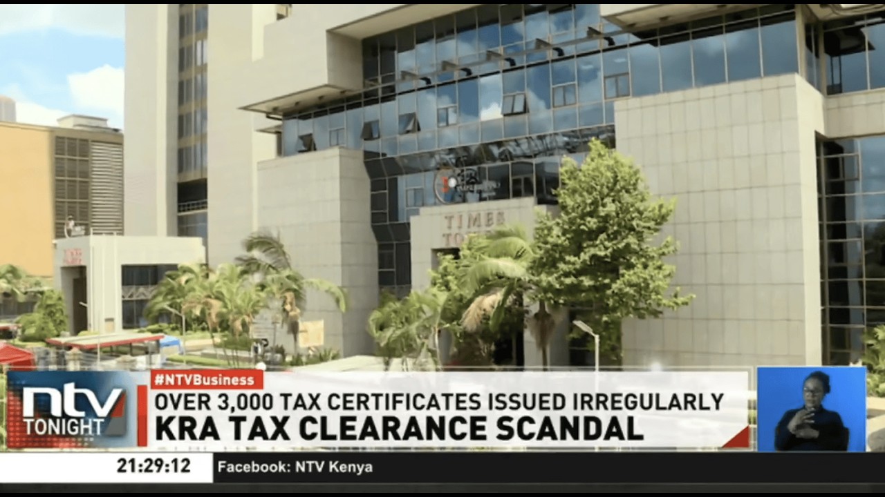 Auditor-General exposes tax certificates issued by KRA to taxpayers with outstanding tax liabilities