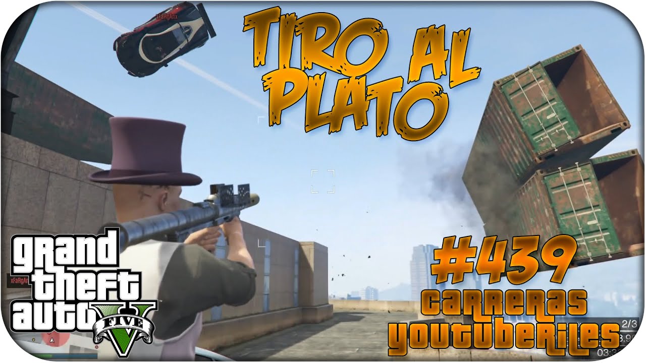 SI SUBES AQUI TE COMES UN MISIL!! | GTA V Online - CARRERAS YOUTUBERILES #439 - Rubenillo17