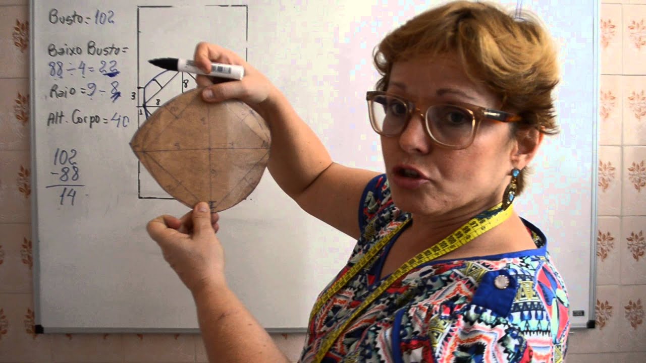 DIY : Modelagem de bojo para Top, biquini 3D ou sutiã - Aula 53