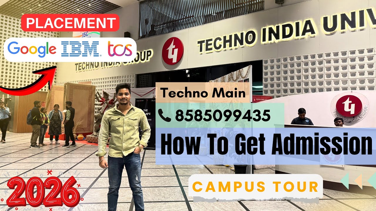 Techno Main Salt Lake 2026 | Best Campus Life👨‍❤️‍👨 Revealing inside Class Room😂