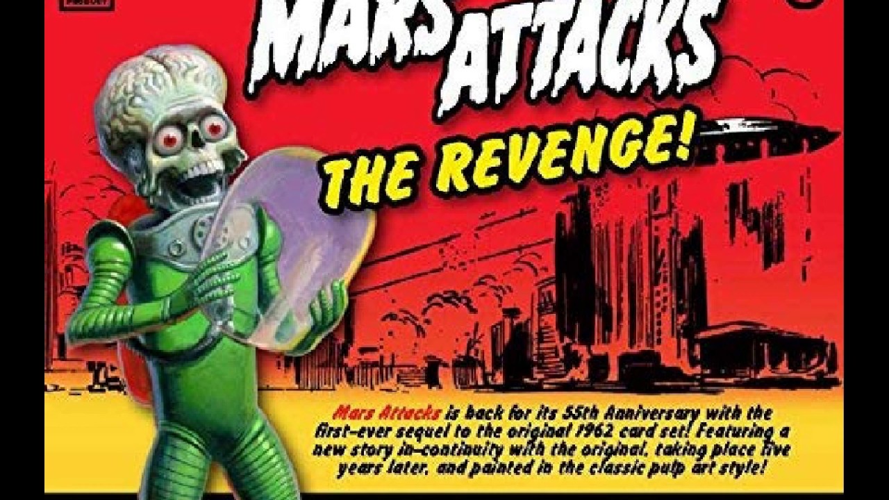 TOPPS 2017 MARS ATTACKS THE REVENGE CARDS