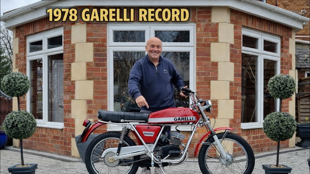 Мопед Garelli Record 1978 года