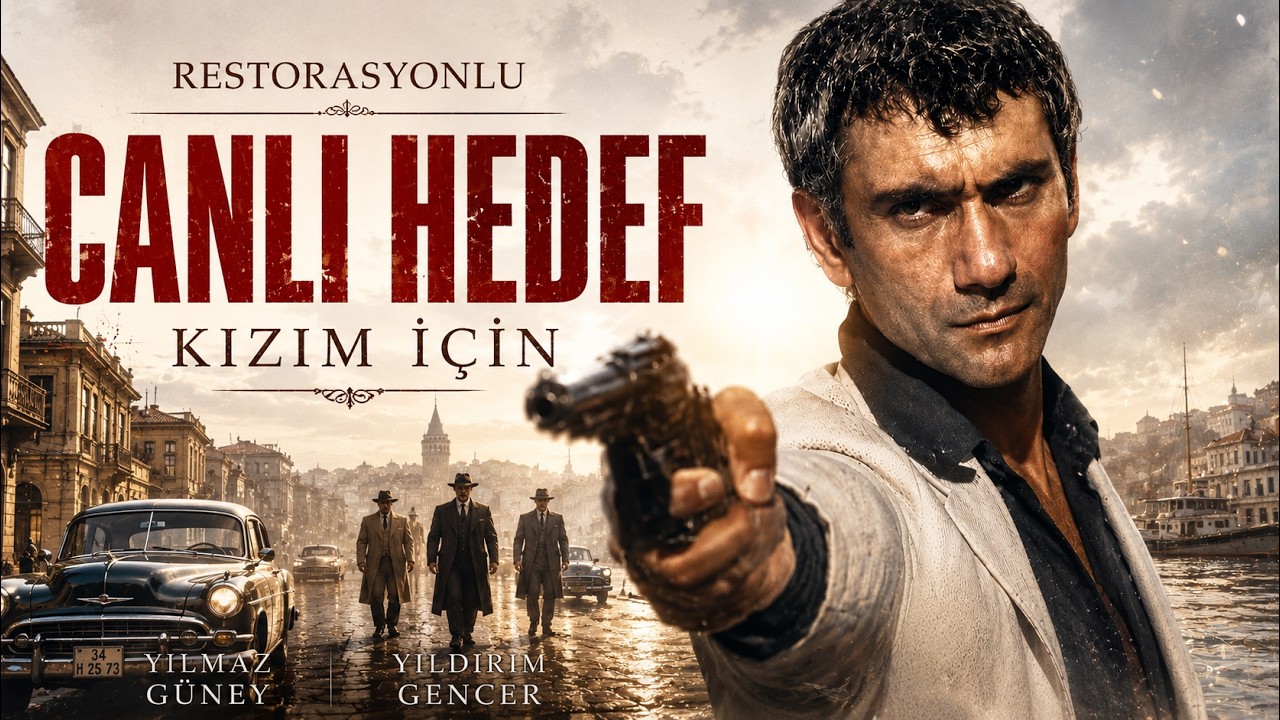Canlı Hedef Türk Filmi | Restorasyonlu | RESTORASYONLU | FULL | YILMAZ GÜNEY