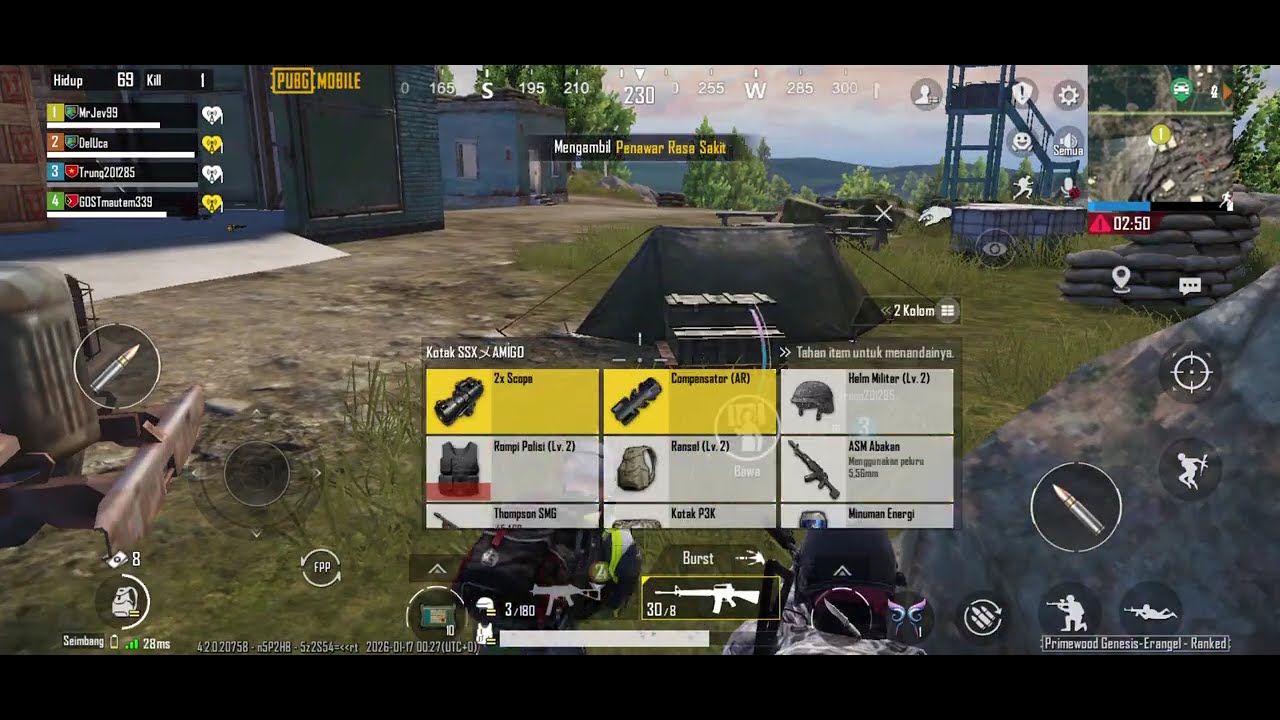 MABAR PUBG Mobile Update 4.2 : Primewood Genesis