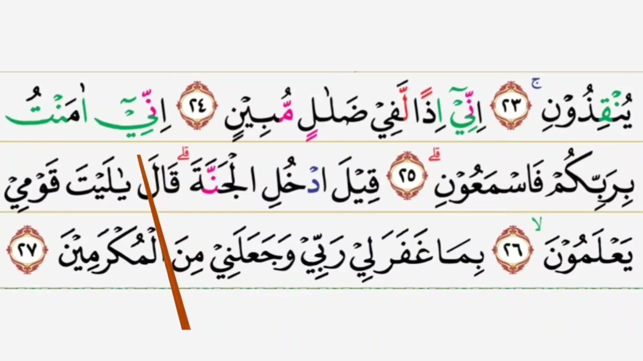 Belajar tilawah surat yasin
