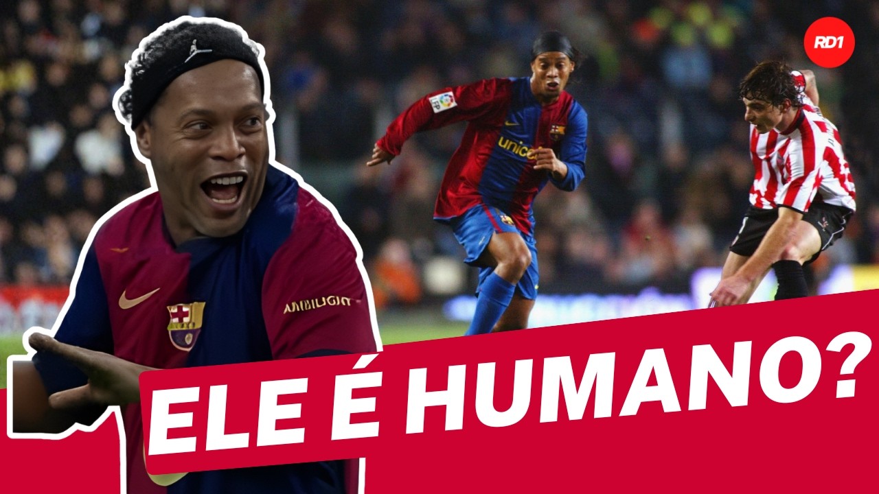 Nem os adversários acreditaram no que viram... O que o Ronaldinho fez aos 45 anos é SURREAL