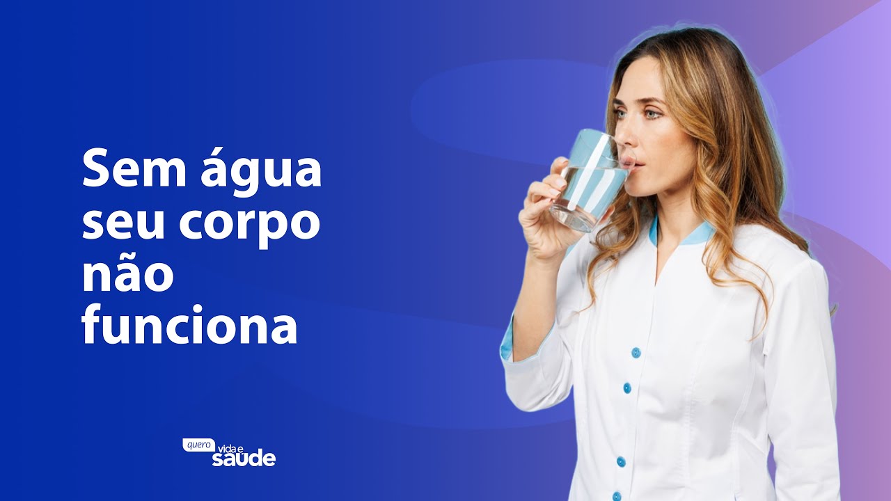 Sem água seu corpo não funciona | Momento Vida e Saúde #hidratação #adventistas
