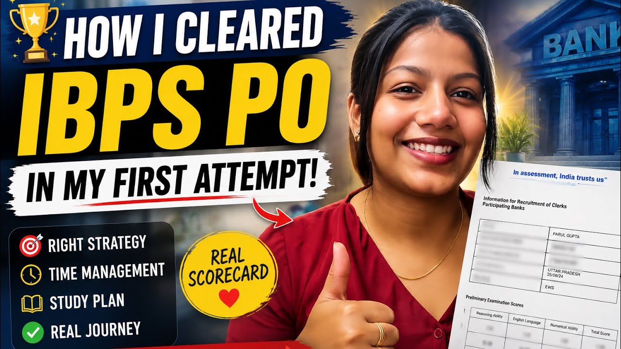 IBPS PO 2024 Score Card Revealed | How I Cracked It in My First Attempt