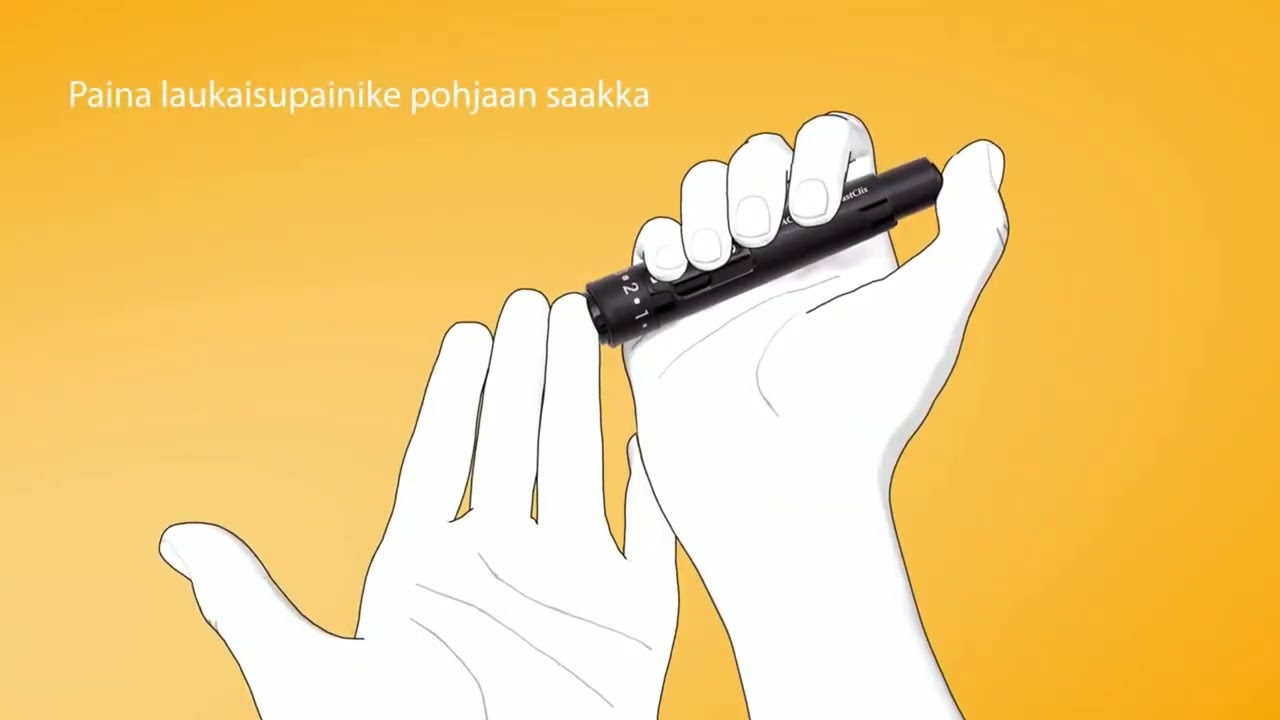 Accu-Chek FastClix -lansettikynän käyttö