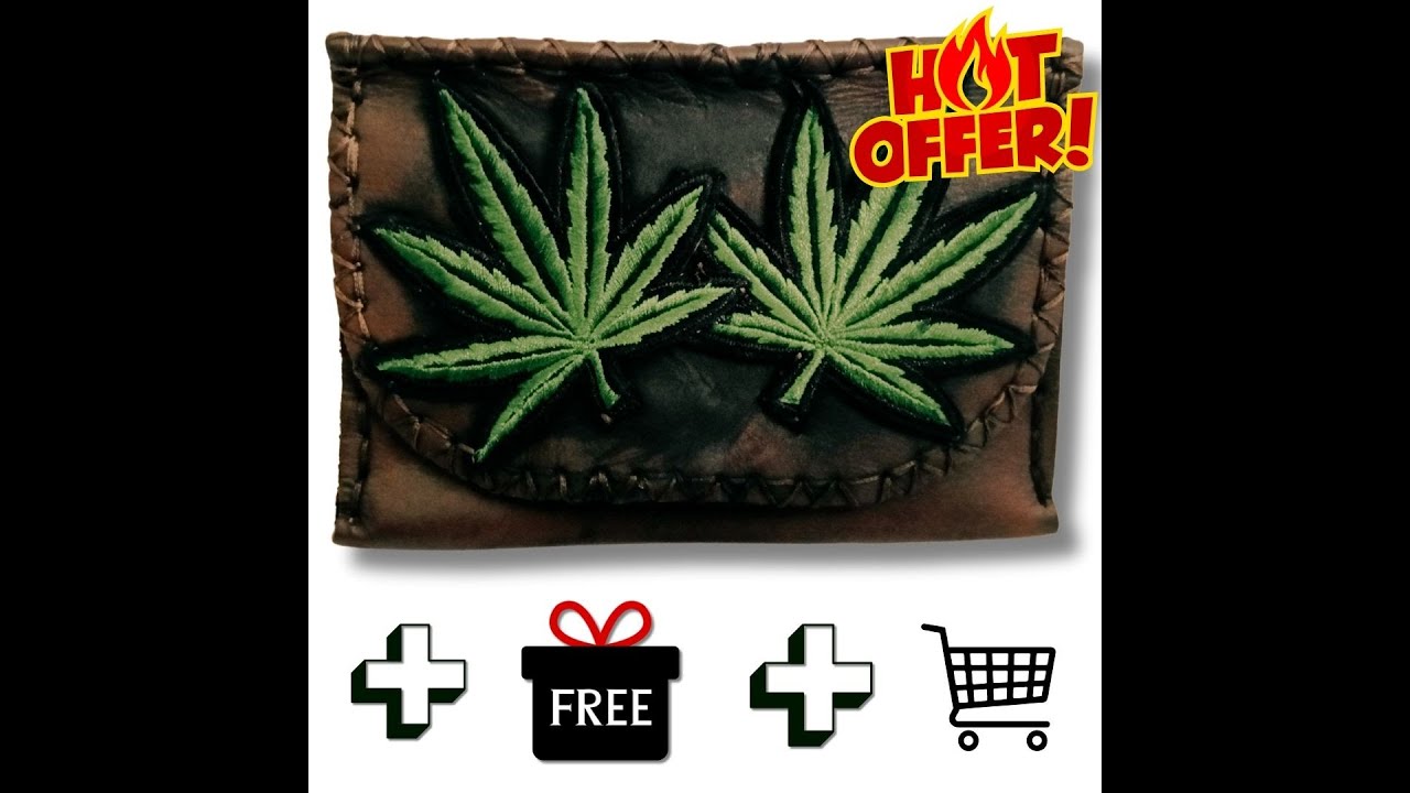 COMBO &ndash; Marijuana Leaf Tobacco Pouch + Lighter Case + Clip