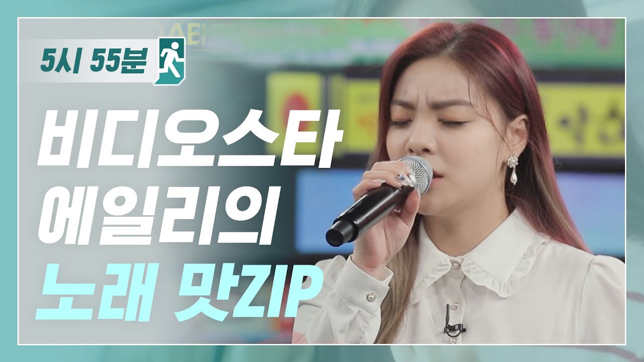 [5시55분] 비디오스타, 에일리 노래 맛zip☆ l 