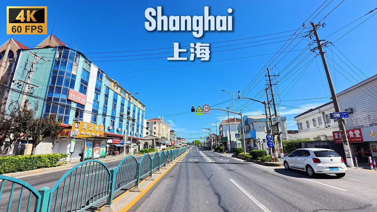 Orange high temperature warning, Roaming around Shanghai's rural roads｜4k