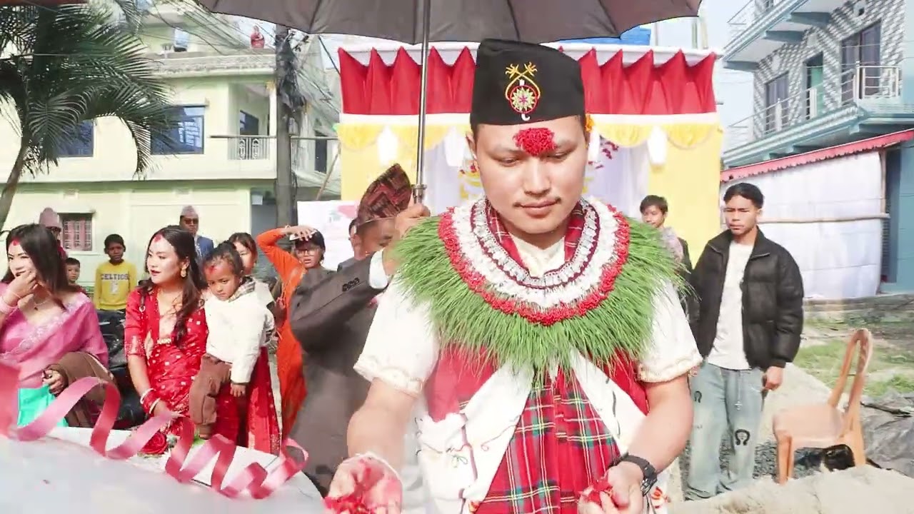 Sandesh weds Osin full video 2082