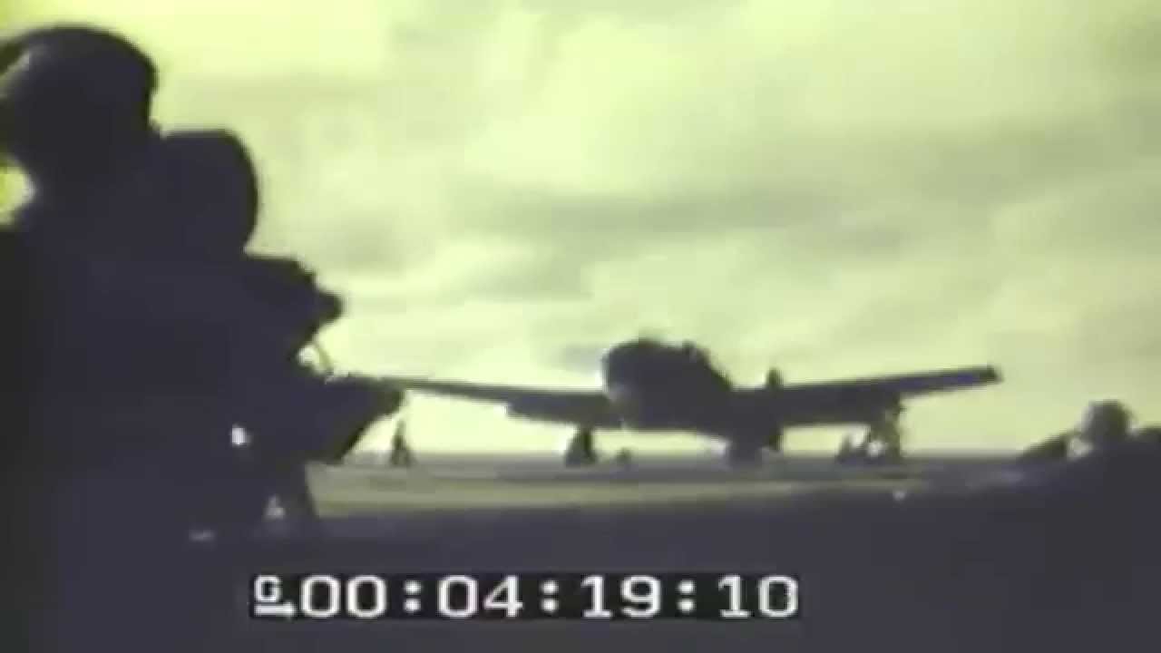 Squadron 12 Bombs Nauru; Planes Take Off USS Saratoga (CV-3) For Tarawa Raid, 1943 (full)