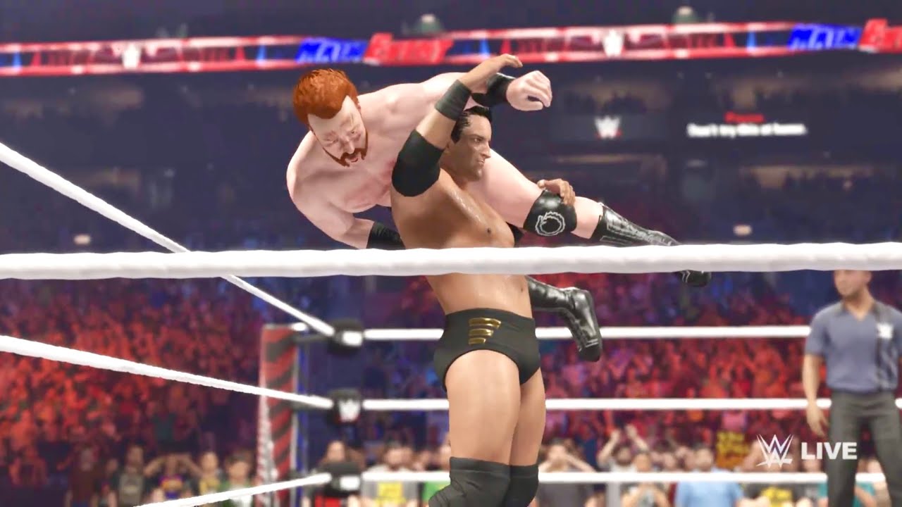 Sheamus Vs. Wade Barrett: Singles Match, WWE Main Event - WWE 2K25 PS5