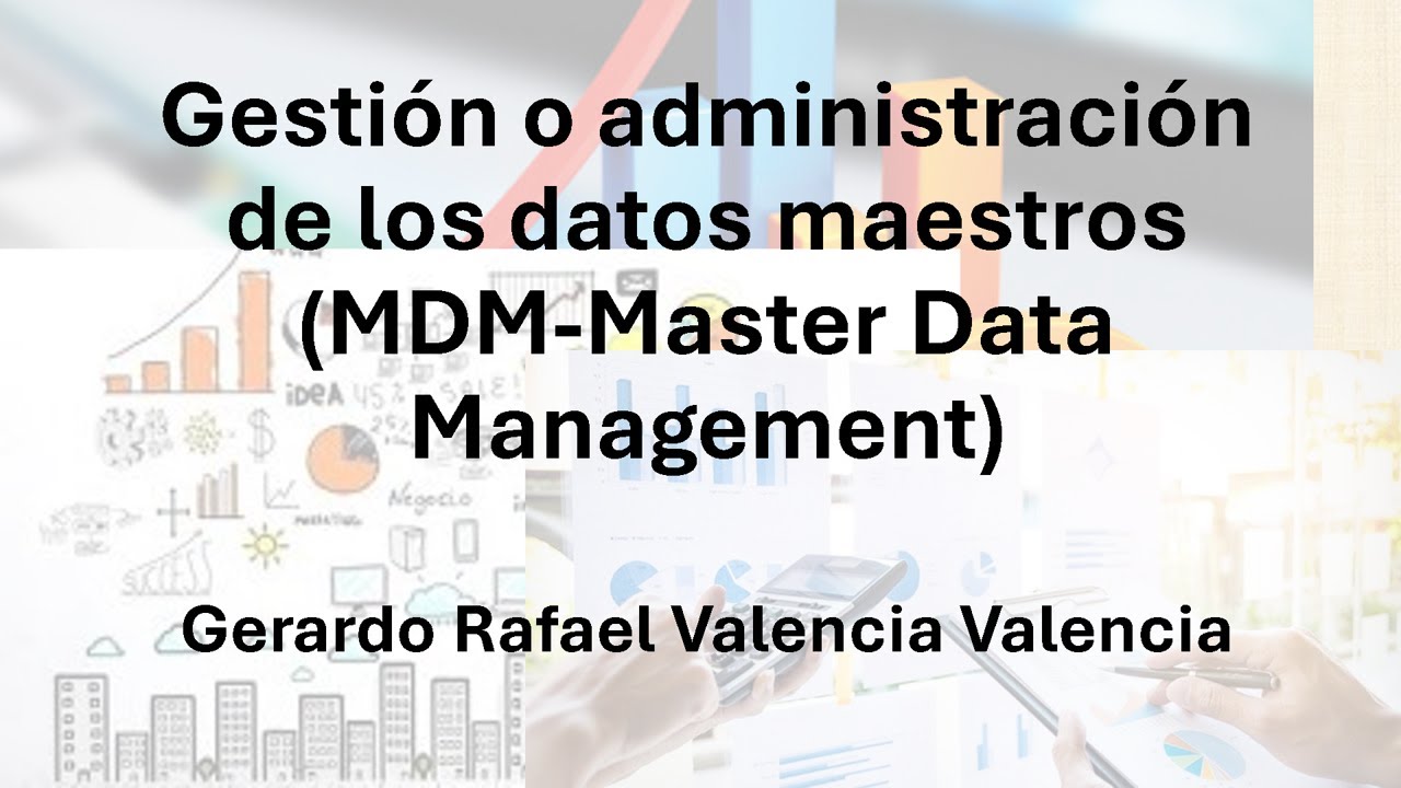 2.6. Gesti&oacute;n o administraci&oacute;n de los datos maestros (MDM-Master Data Management)