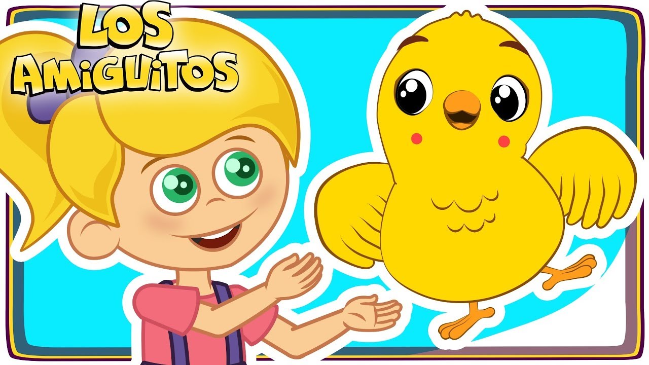 El pollito Amarillito y muchas máss Cancion Infantil | Los Amiguitos