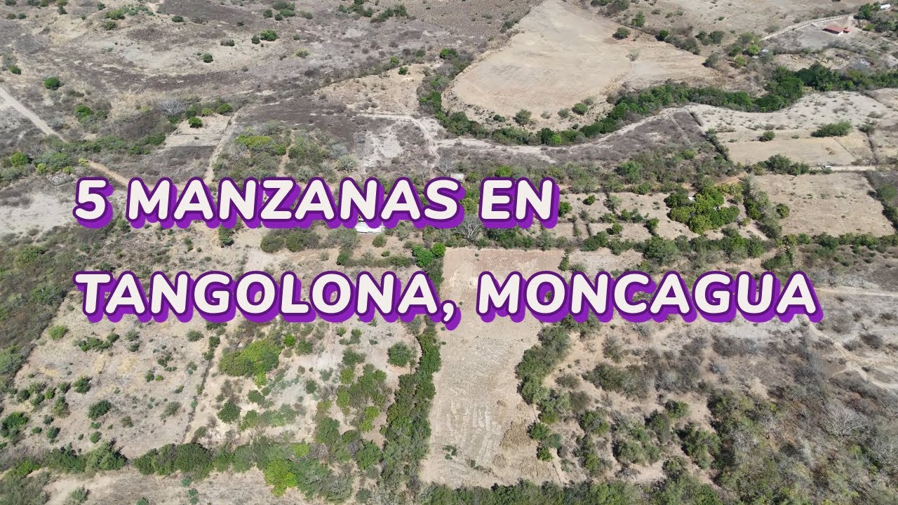 Se Venden 5 Manzanas de Tierra en hacienda Tangolona Moncagua San Miguel $100,000 Tel +503 7299-8557