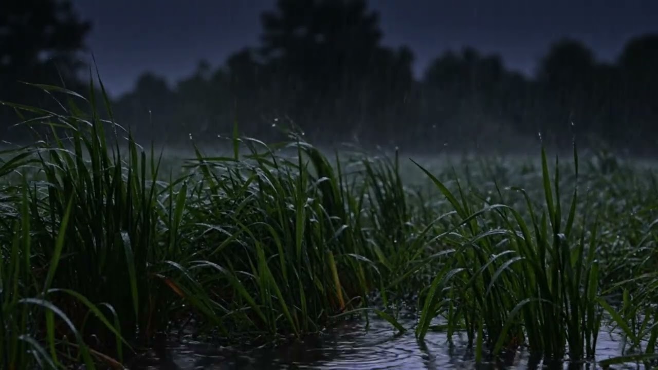 Relaxing Piano Music & Rain Sounds for Insomnia, Study and Focus