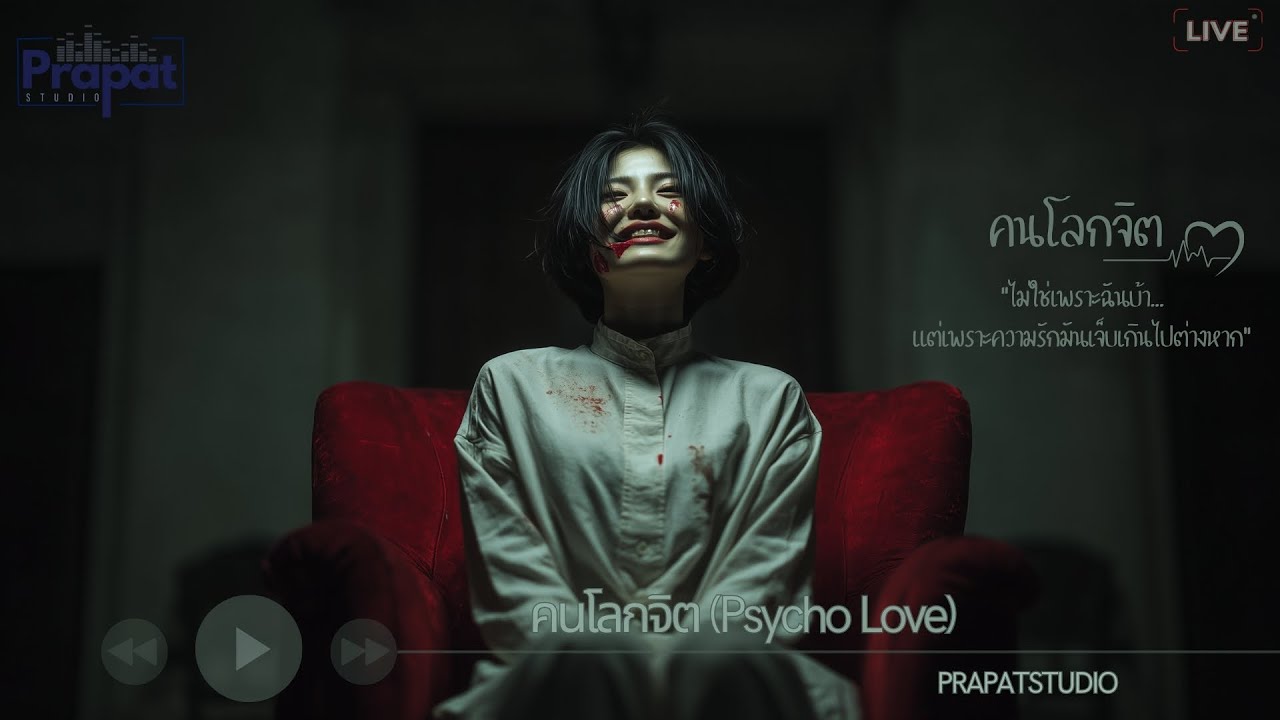 คนโลกจิต (Psycho Love) - PrapatStudio | Official Audio | Alternative Metal / Nu Metal / Emo Rock