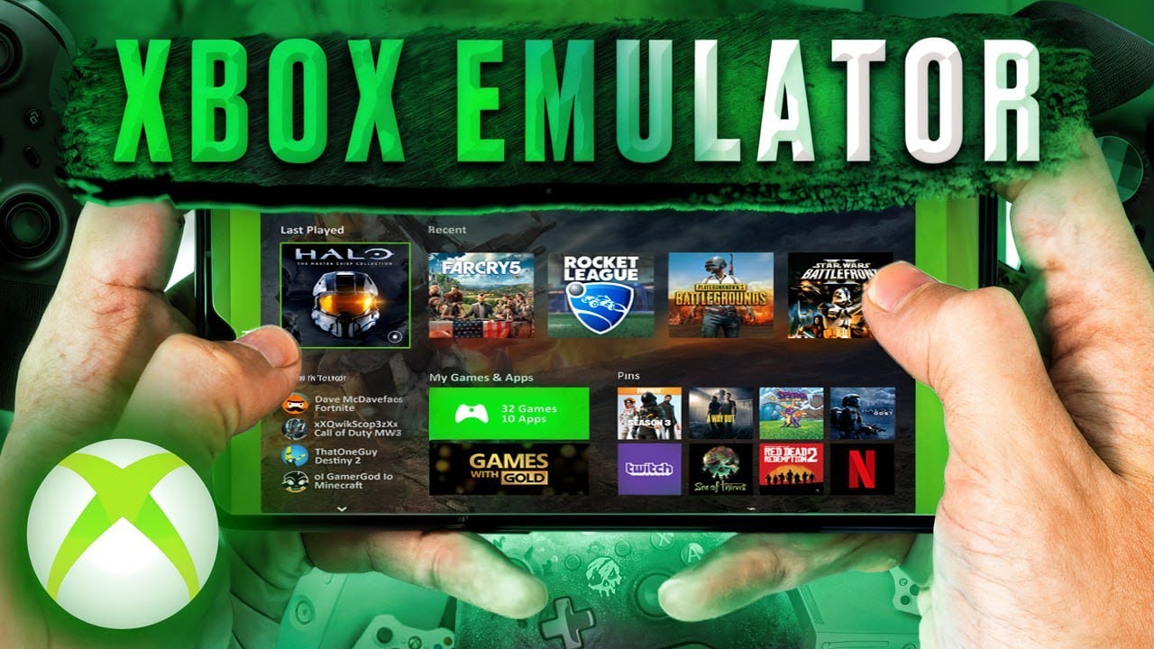 первый запуск и обзор эмулятора XBOX на телефоны
