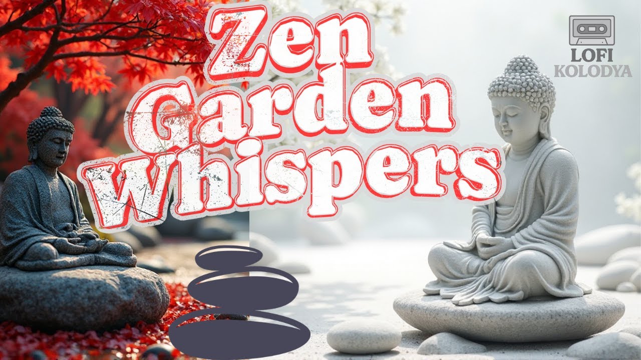 Zen garden whispers ‑ Murmures du jardin Zen