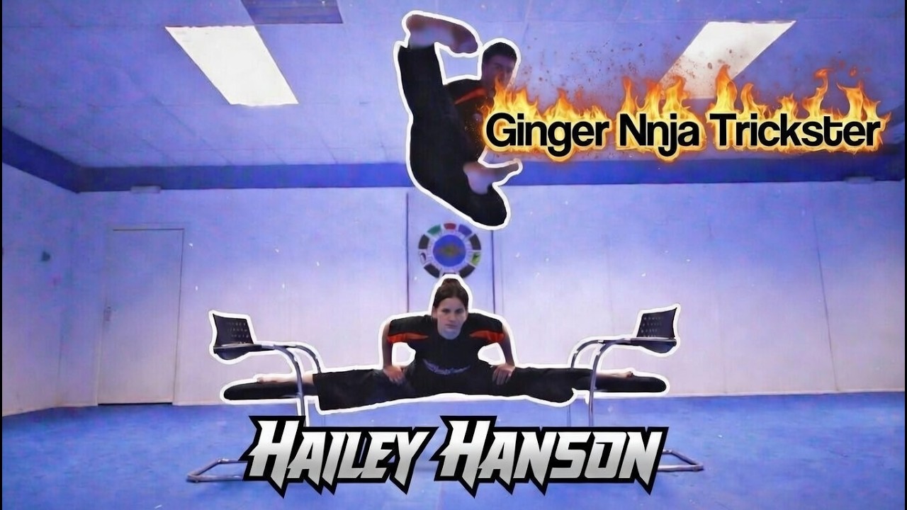 GNT & Hailey Hanson (World Champion) Taekwondo Kicks & Flips