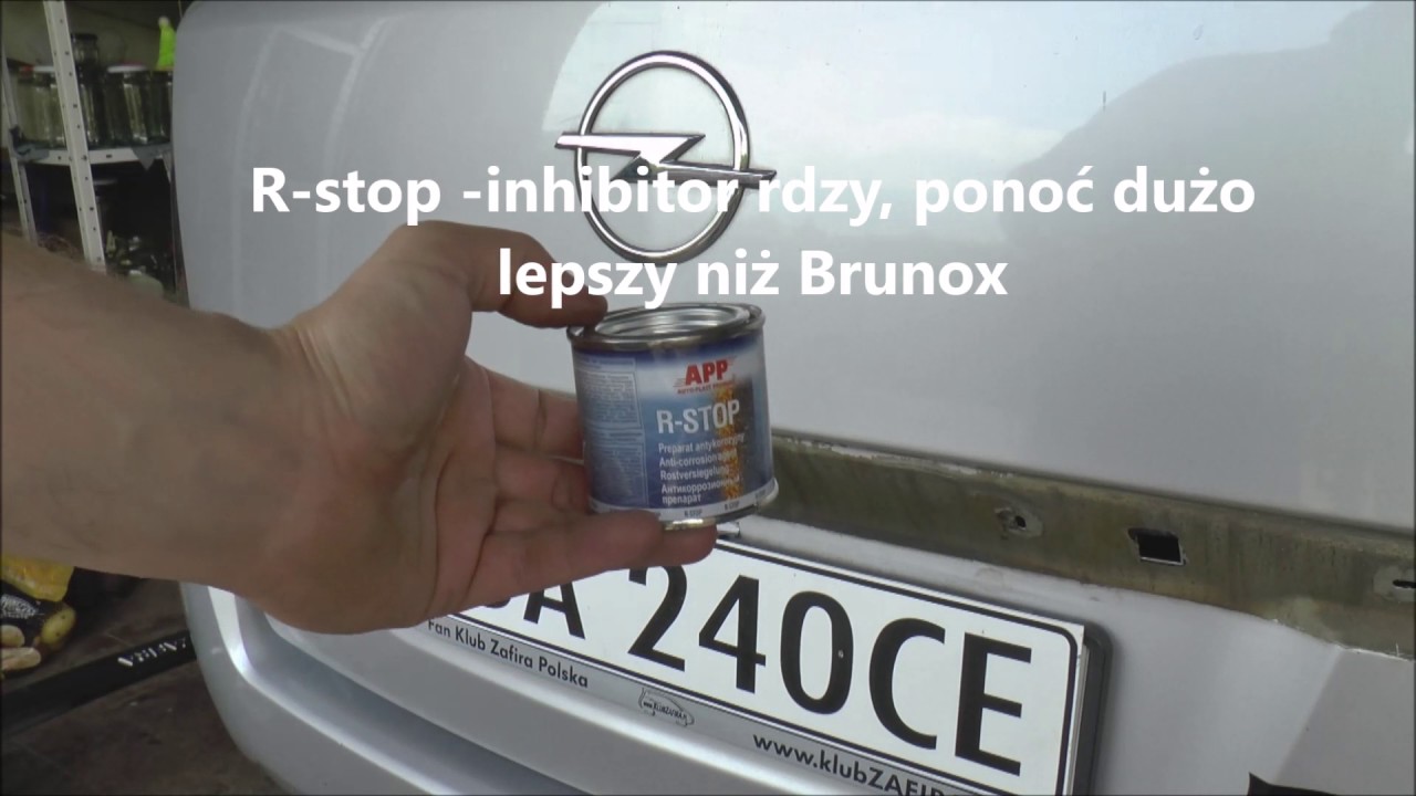 Jak fachowo zabezpieczyć korozję/rdzę - R-stop vs. Brunox | Zaprawka | Jak wykonać zaprawkę