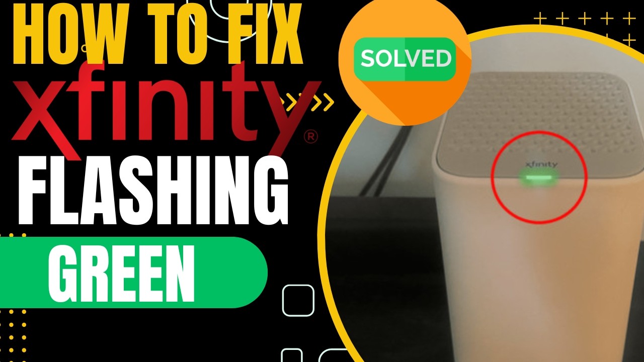 Xfinity Modem Flashing Green - SOLVED | Step by step guide to Fix xfinity Green Flashing