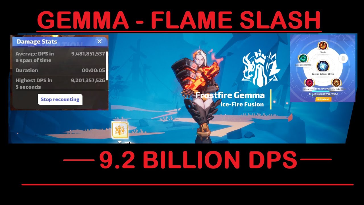 Torchlight Infinite 9.2B DPS GEMMA Flame Slash Build (✓UBER KEEGAN✓)