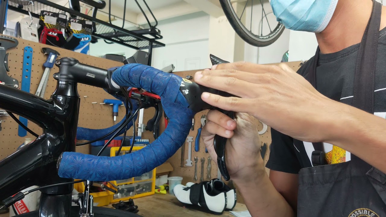 how to change campagnolo hood วิธีเปลี่ยนฮู้ด มือเกียร์