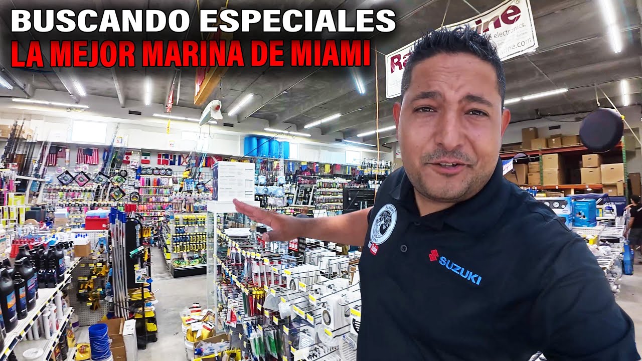 Buscando especiales La mejor Marina de Miami 🎁 El viejo se salva en esta!