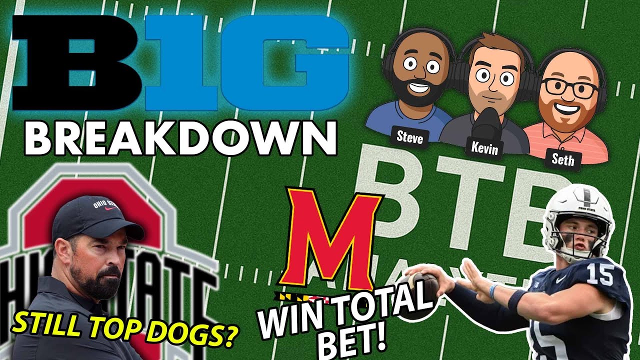 Big Ten Football Predictions 2025: Best Win Total Bets & Futures Picks