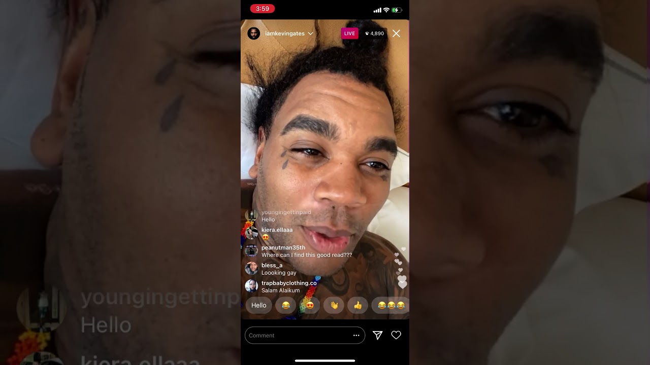 Kevin Gates IG Live 12/5/20