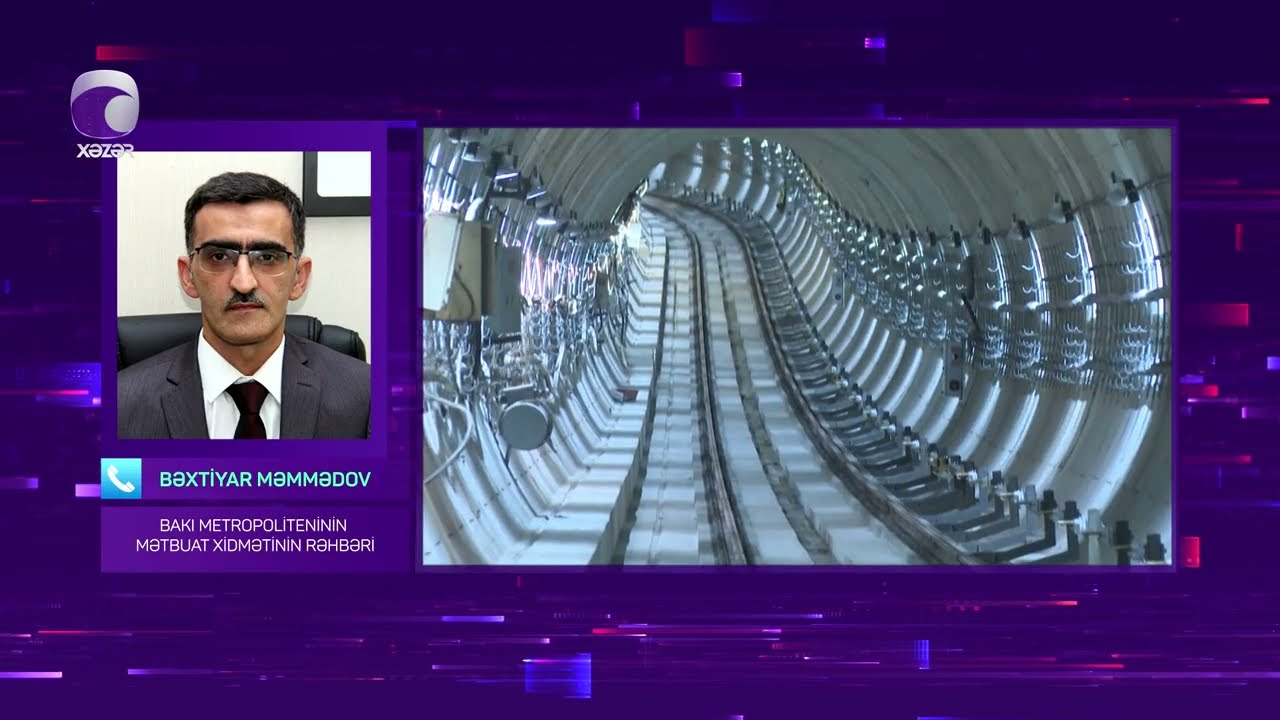 Bakıda tikilən yeni metrostansiyanın açılacağı vaxt məlum oldu