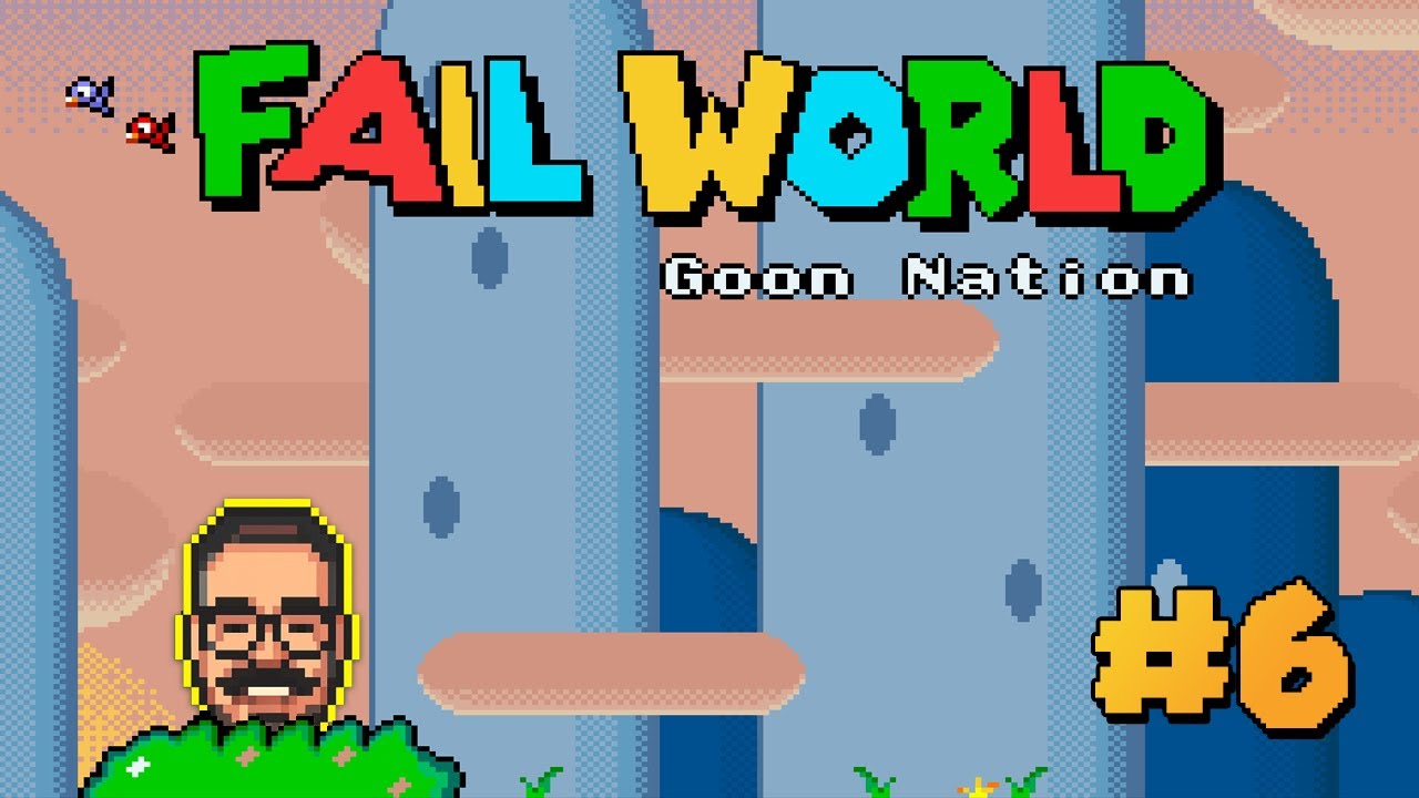 Провал в мире, часть 6 | Слепое прохождение Kaizo | Ой-ой, Йоши и Кейп