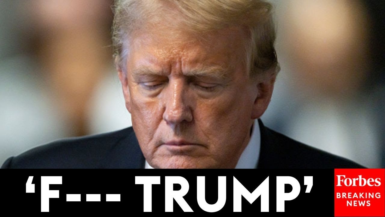 BREAKING NEWS: Demonstrators Cheer & Curse Out Trump As He Leaves NYC Trial Following Guilty Verdict